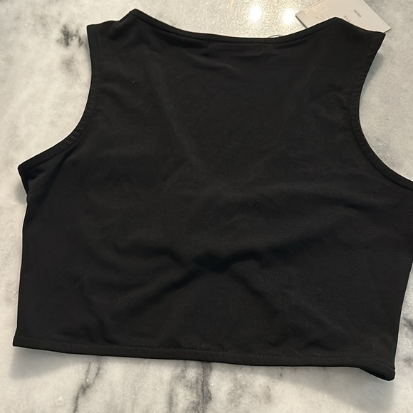 Black crop top, Size XS, Brand new with tags - Picture 5 of 5